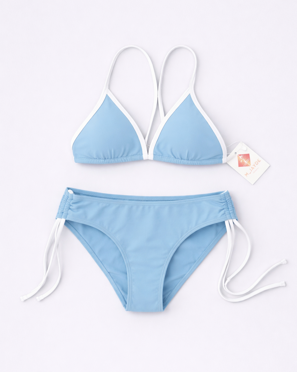 Blue Dolphin Triangle teen bikini set
